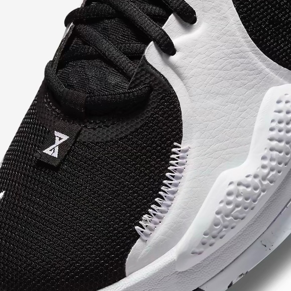 🔥NEW! Paul George 5 Basketball Shoes BLK/WHT MENS 8/WOMENS 9.5 🏀 🏐 NO BOX - Picture 7 of 8